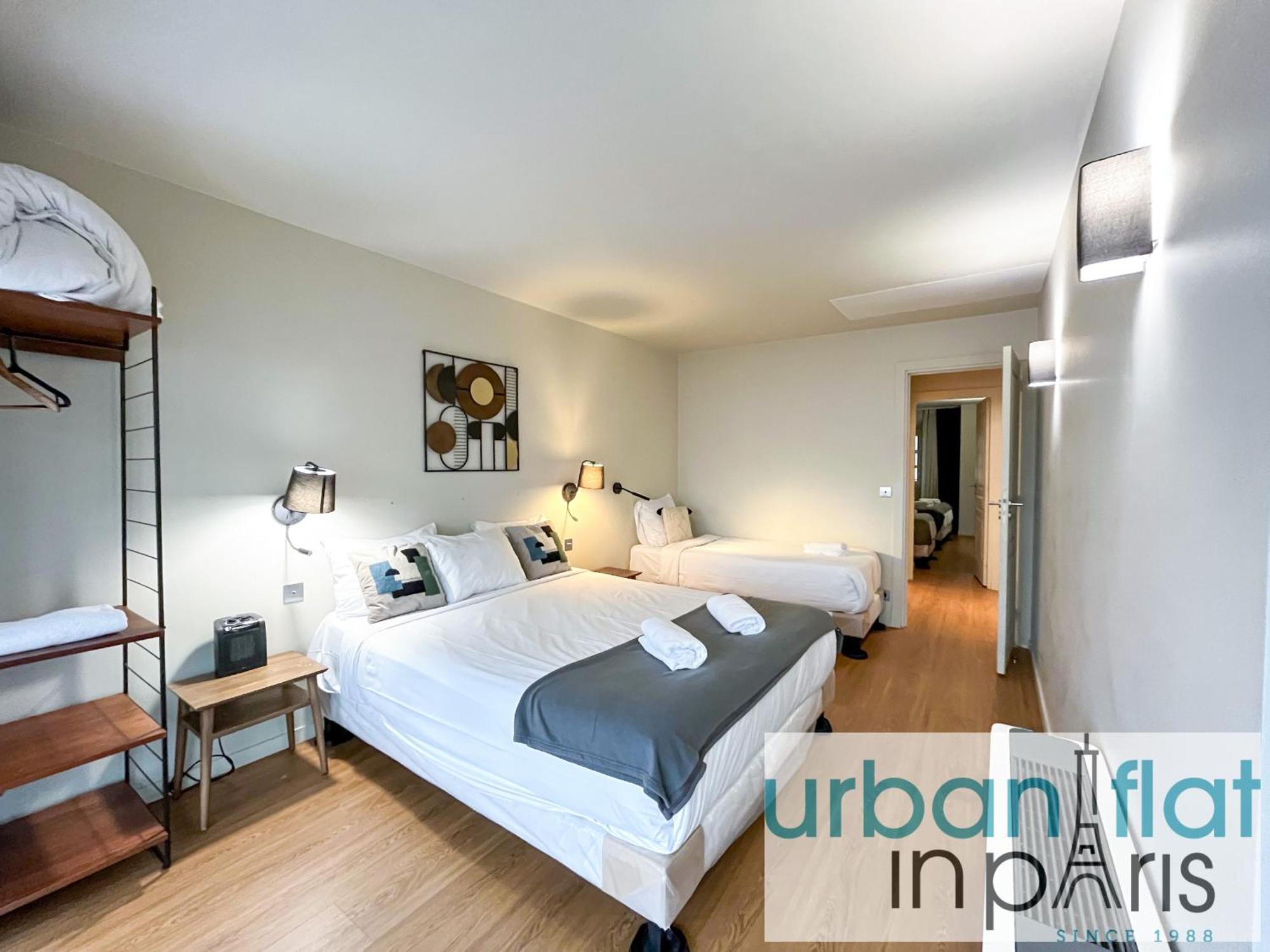 131 - Urban Brand New 110M2 Beautiful Flat In Montorgueil Lägenhet Paris Exteriör bild