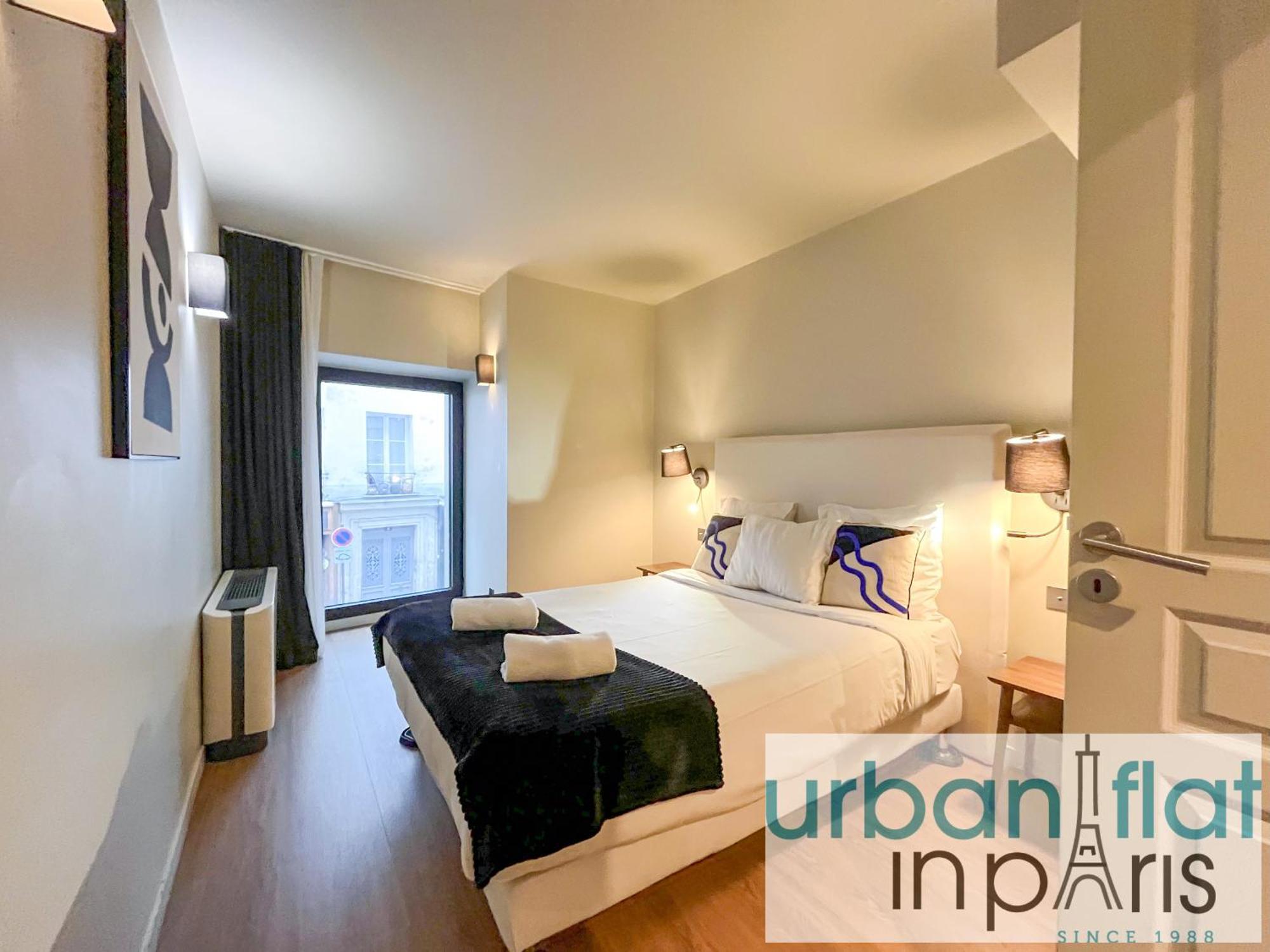 131 - Urban Brand New 110M2 Beautiful Flat In Montorgueil Lägenhet Paris Exteriör bild